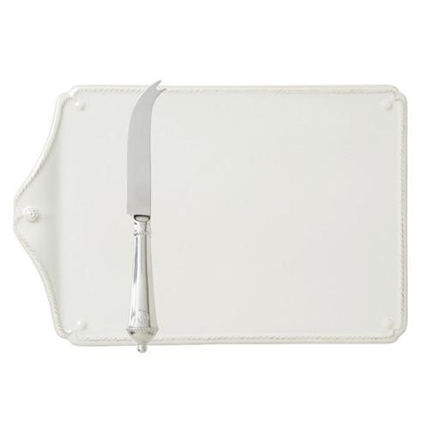 Juliska Berry and Thread Whitewash Cheese Board and Knife Set