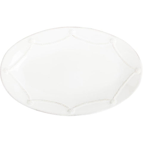 Juliska Berry and Thread Md Oval Platter Whitewash