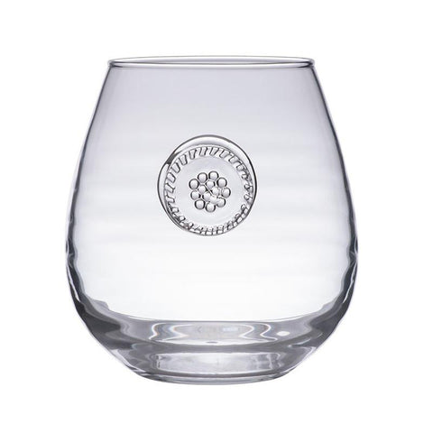 Juliska Berry & Thread Stemless Red Wine Glass