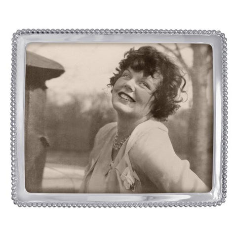 Mariposa Brillante Pearled Beaded 8x10 Frame