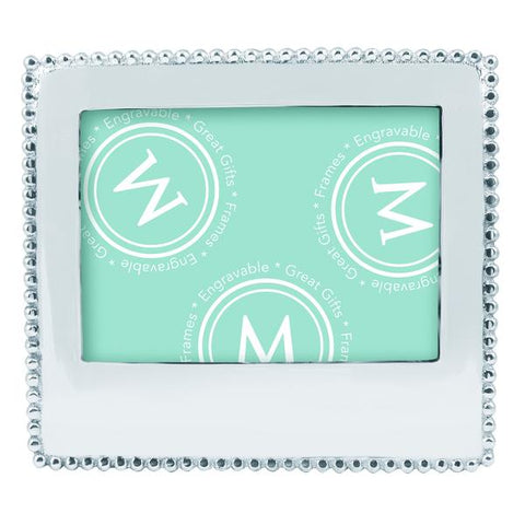Mariposa Brillante Pearled Beaded 5x7 Frame