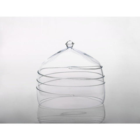 Juliska Amalia Lg Cake Dome Clear