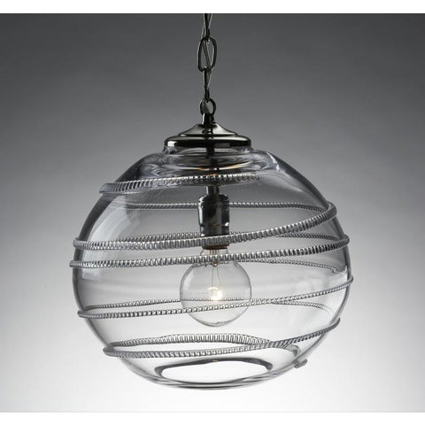Juliska Amalia Globe Pendant Clear