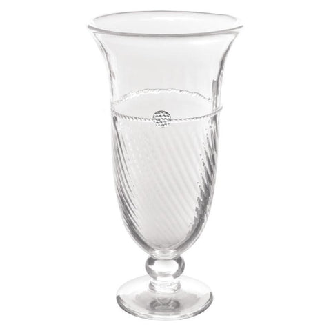 Juliska Graham Footed Trumpet Vase Clear