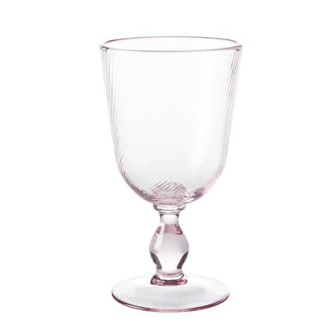 Juliska Arabella Petal Pink Footed Goblet