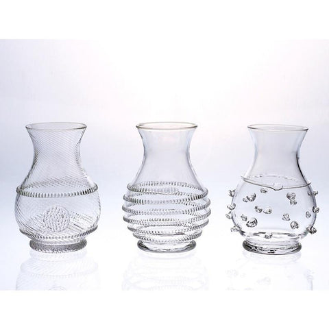 Juliska Mini Vase Trio Clear