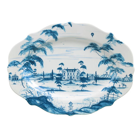 Juliska Country Estate Delft Blue Serving Platter