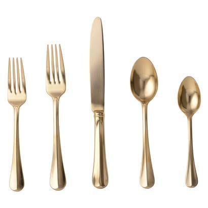 Juliska Bistro Gold 5pc Setting