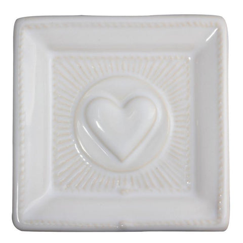 Juliska Cornerstones Love Mini Tray Whitewash