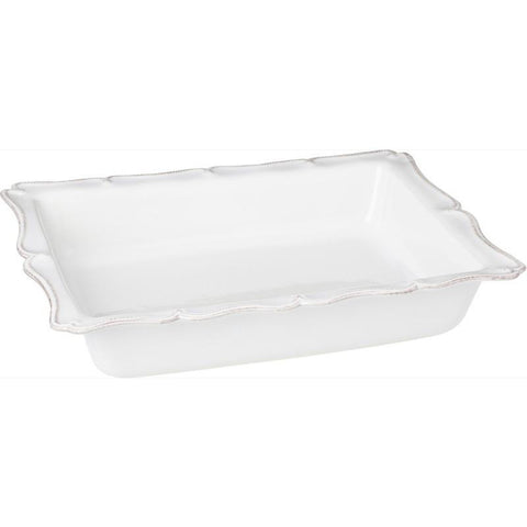 Juliska Berry and Thread Lg Rectangular Baker Whitewash