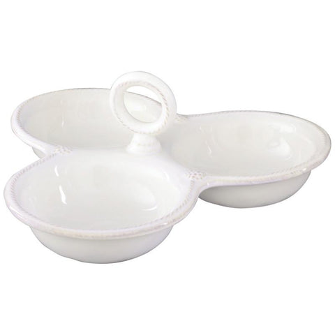 Juliska Berry and Thread Triple Server Whitewash