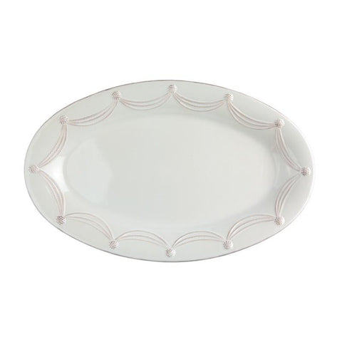 Juliska Berry and Thread Grande Oval Platter Whitewash