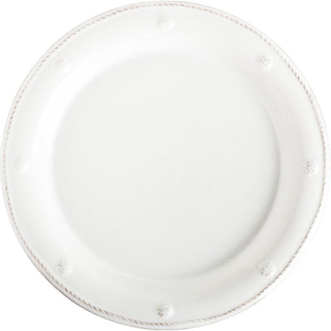 Juliska Berry and Thread Round Dessert/Salad Plate Whitewash