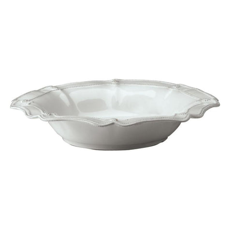 Juliska Berry and Thread Lg Scallop Serving Bowl Whitewash