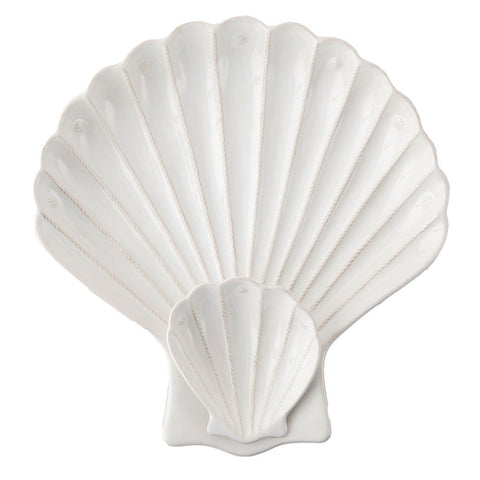 Juliska Berry & Thread Whitewash Shell Appetizer Server