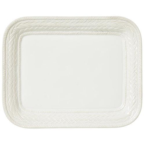 Juliska Le Panier Whitewash 14.5" Platter