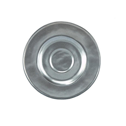 Juliska Pewter Stoneware Round Saucer
