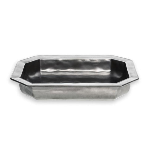 Juliska Pewter Stoneware Rectangular Baker