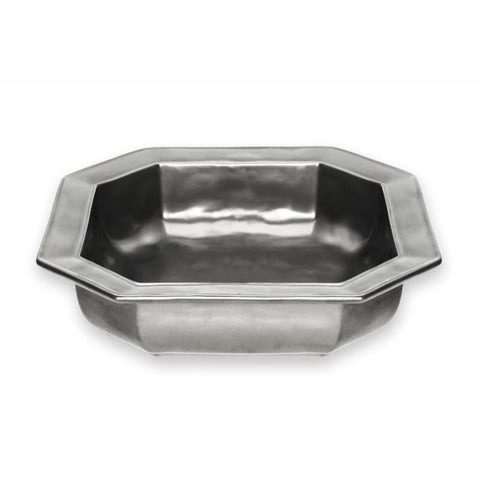 Juliska Pewter Stoneware Square Baker