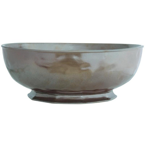 Juliska Pewter Stoneware Lg Serving Bowl