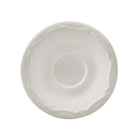 Juliska Berry & Thread Whitewash Demitasse Saucer