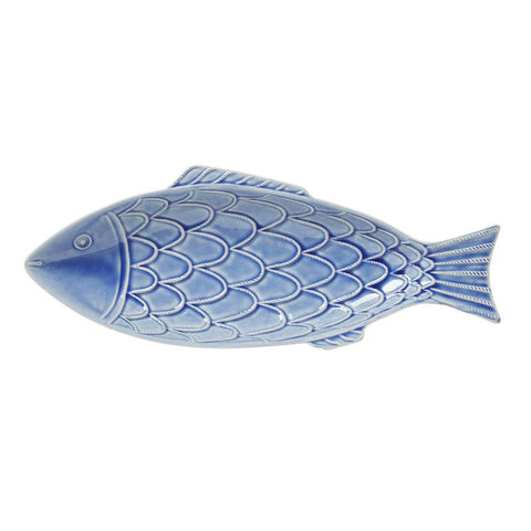 Juliska Berry & Thread Delft Blue Crackle Fish Platter