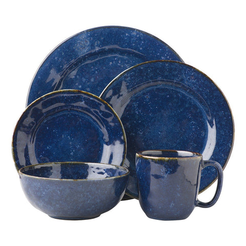 Juliska Puro Dappled Cobalt 5pc Place Setting