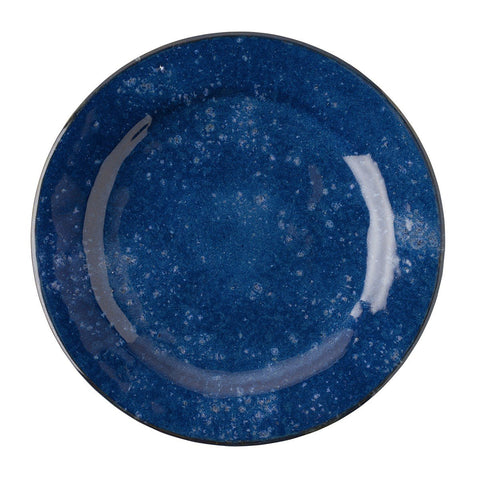 Juliska Puro Dappled Cobalt Dinner Plate