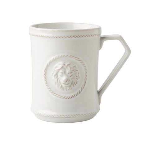 Juliska Berry and Thread Whitewash Cupfull of Courage Mug
