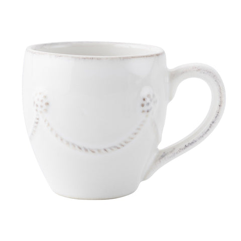 Juliska Demitasse Cup White 2.5H x 2.5W 3oz