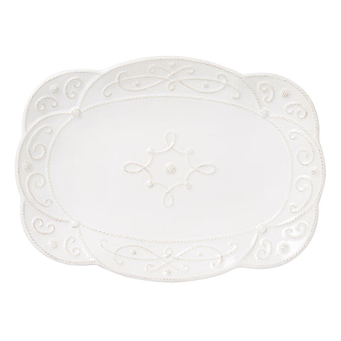 Juliska Jardins du Monde Whitewash Medium Platter