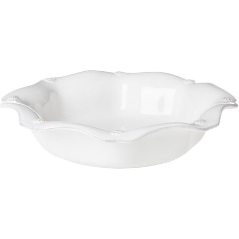 Juliska Berry and Thread Scallop Pasta/Soup Bowl Whitewash