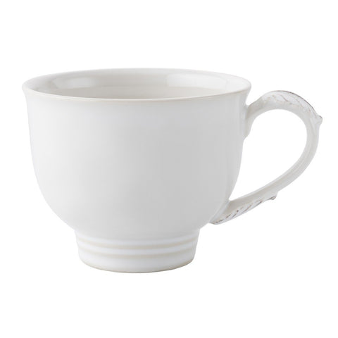 Juliska Acanthus Whitewash Tea/Coffee Cup