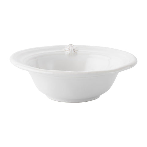 Acanthus Whitewash Cereal/Ice Cream Bowl