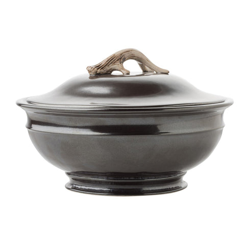 Juliska Forest Pewter Soup Tureen